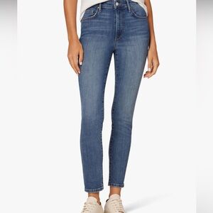 Joe’s Jeans Curvy High-Rise Skinny Ankle | Dark Wash Stretch Denim | Size S